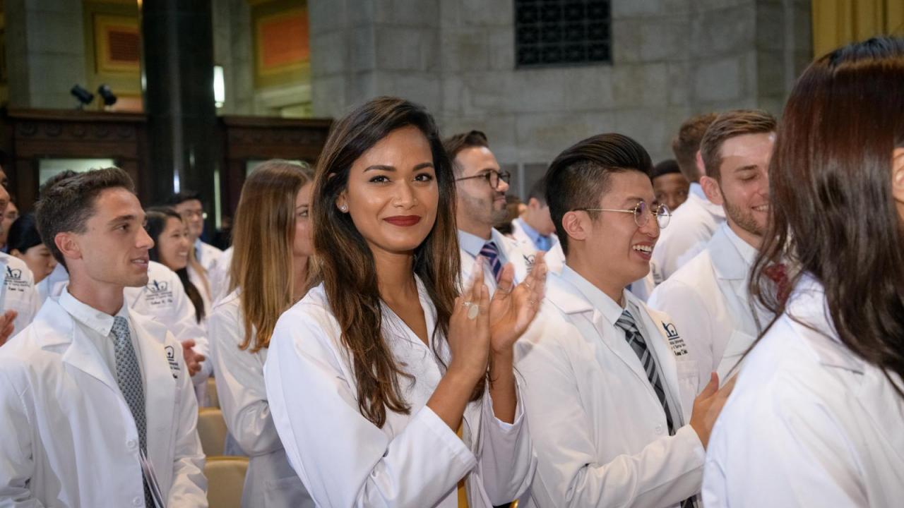 CDM Welcomes New Students with White Coat Ceremony | College of Dental  Medicine
