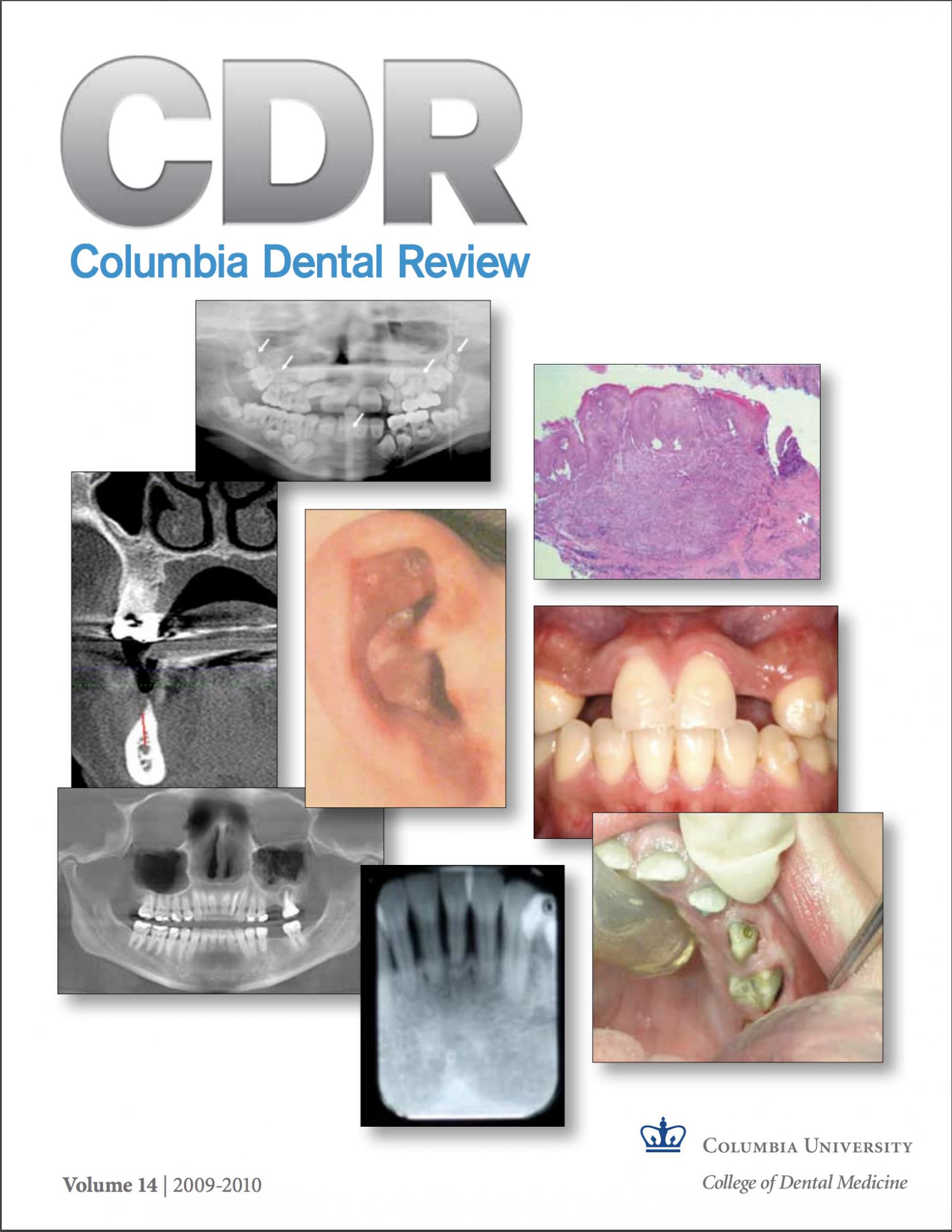 Columbia Dental Review College of Dental Medicine
