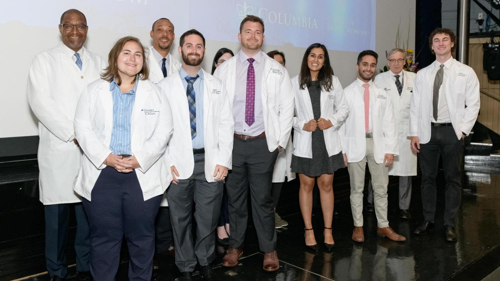 Dentist best sale white coat