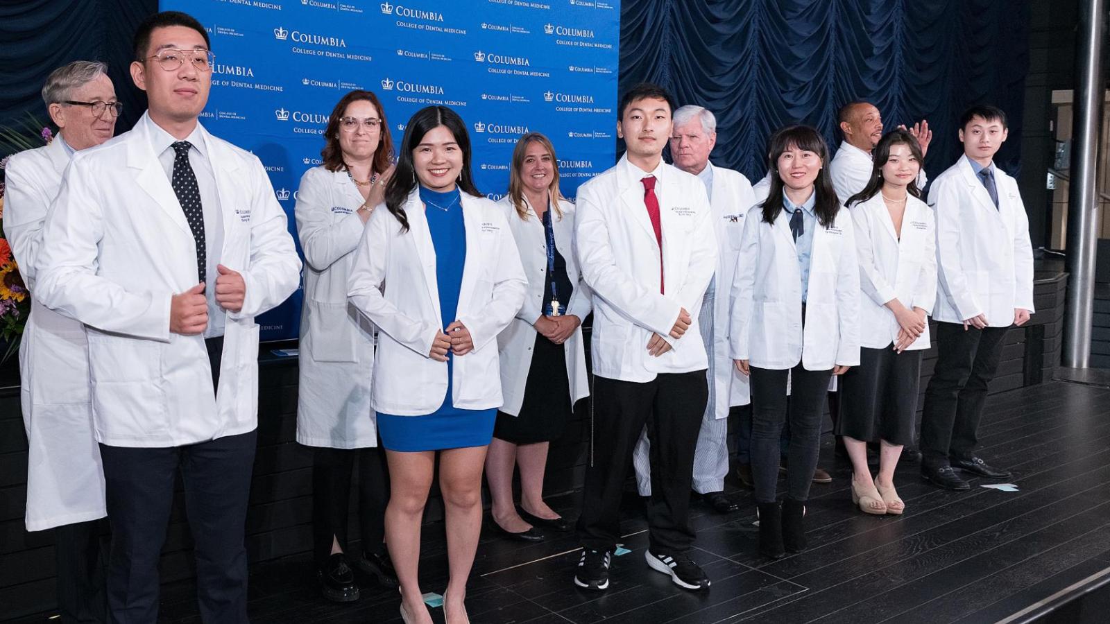 CDM Class of 2027 Don White Coats College of Dental Medicine