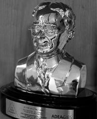 ADEA Gies award which looks like a headshots hot of Dr. Gies