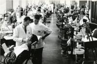 Image of Columbia orthodentist clinic- lot of dentists and patients