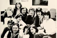 Happy students of Dental Hygiene 1981 class