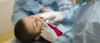 Columbia dental student treats pediatric patient