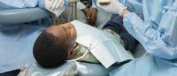Child in dental chair
