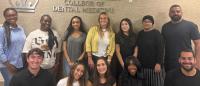 First cohort of Master of Science in Oral Sciences group photo