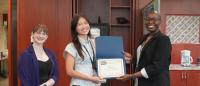 Student wins award