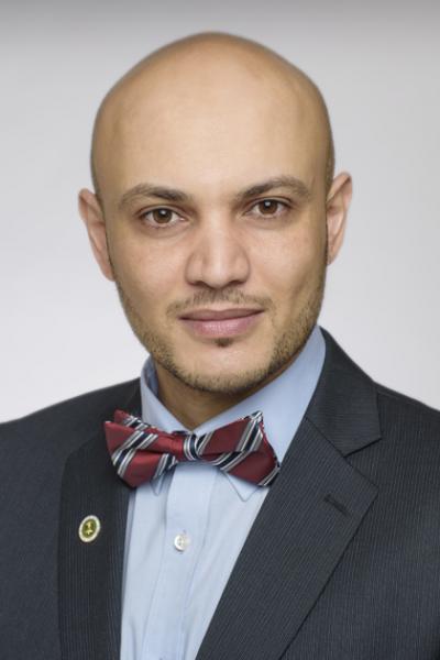 Hosam Alrqiq, BDS, MSD, MA, CHES Profile Headshot